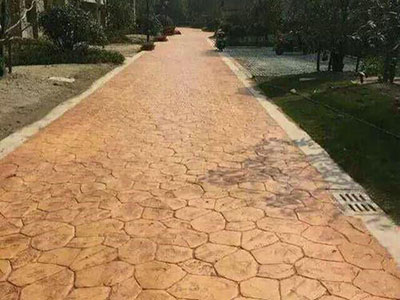 水泥印花地坪