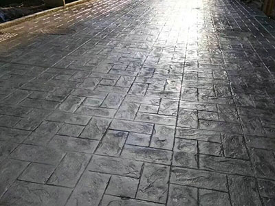 道路压花