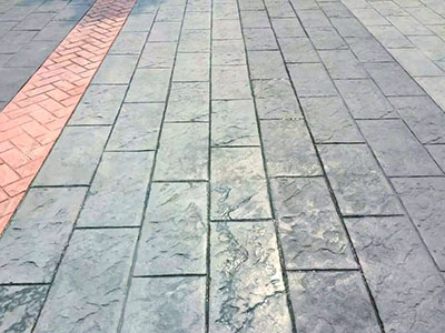 路面压花地坪价格